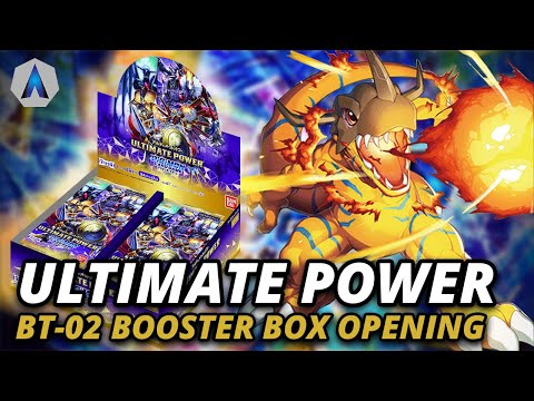 Digimon Card Game *ALL NEW DIGIMON* Ultimate Power (BT-02) Booster