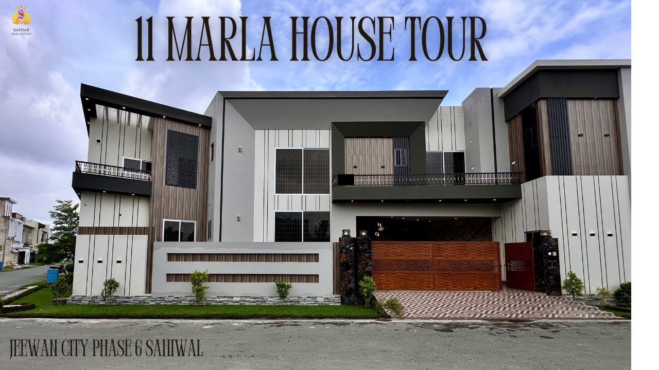 11 Marla Corner House for Sale in Phase 6 Jeewan City Sahiwal