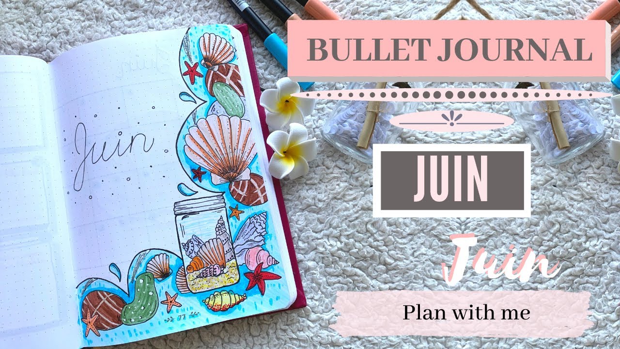 Page De Garde Bullet Journal Juin