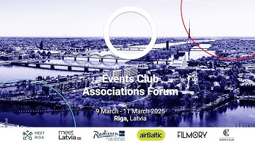 Events Club Associations Forum 2025—Riga, Latvia #MCEriga