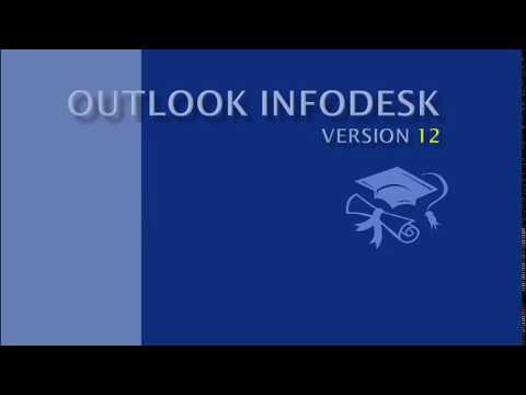 Outlook Infodesk: Version 12 - E-Mailvorlagen