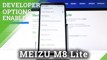 How to Enable Developer Options in MEIZU M8 Lite – Use Developer Features