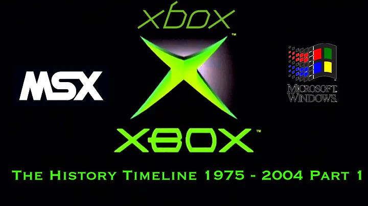 The History Timeline of Microsoft Xbox (Part 1) (MSX, Microsoft Windows, Xbox Live) | Documentary