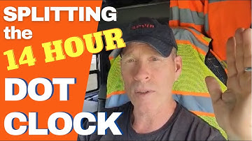 Hoe de 14-uurs DOT-klok te splitsen