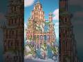 Mysterious ruins #minecraft #timelapse #shorts