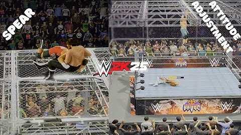 Top 20 Finisher Which Broken Hell in the cell in WWE 2k25 #wwe #gaming #ps5