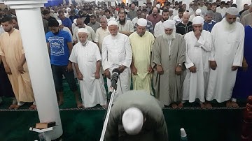 صلاة التراويح من مسجد السنة يوم 12 رمضان 1438 هـ تلاوة عطرة من شيخ ابراهيم و شيخ سي ميلود