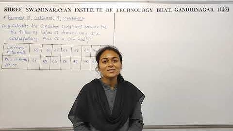 PS_UNIT3_L14 Examples of coefficient of Correlation by Karl Pearson Method Part-2 | Bhakti Patel