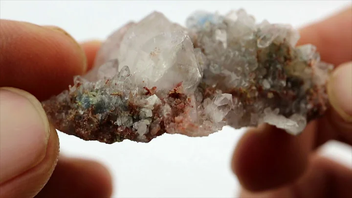 Papagoite in Quartz, Messina Copper Mine, South Africa