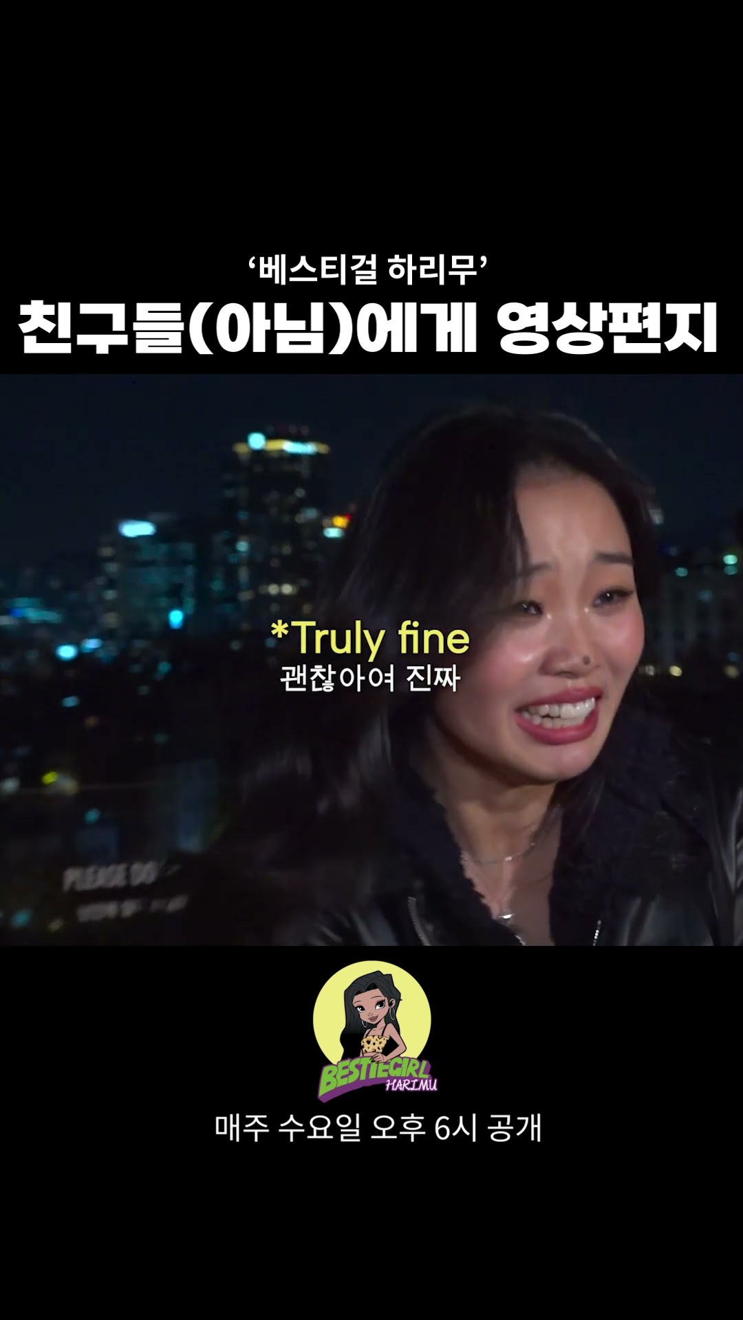 친구들(아님)에게 영상편지 #bestiegirl #harimu #베스티걸 #하리무