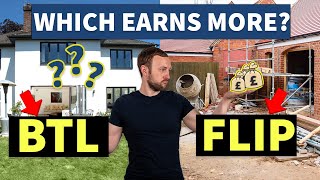 £25K TODAY or £250K in 20 YEARS? | RENTAL PROPERTY INVESTING VS FLIPPING HOUSES
