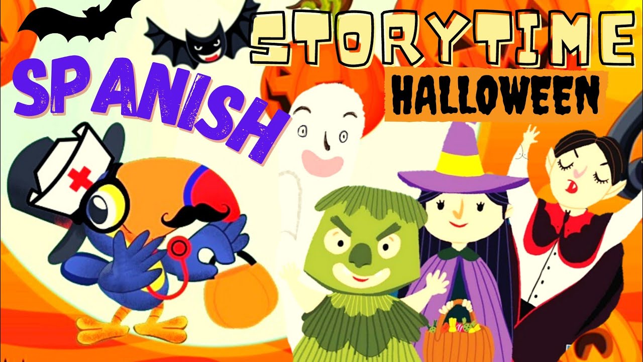 Trick Or Treat Spanish Halloween| Read Aloud Halloween Book In Spanish | Halloween Stories For Kids