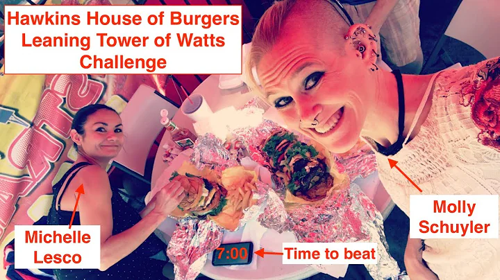 Two Girls take on "Impossible" Burger Challenge