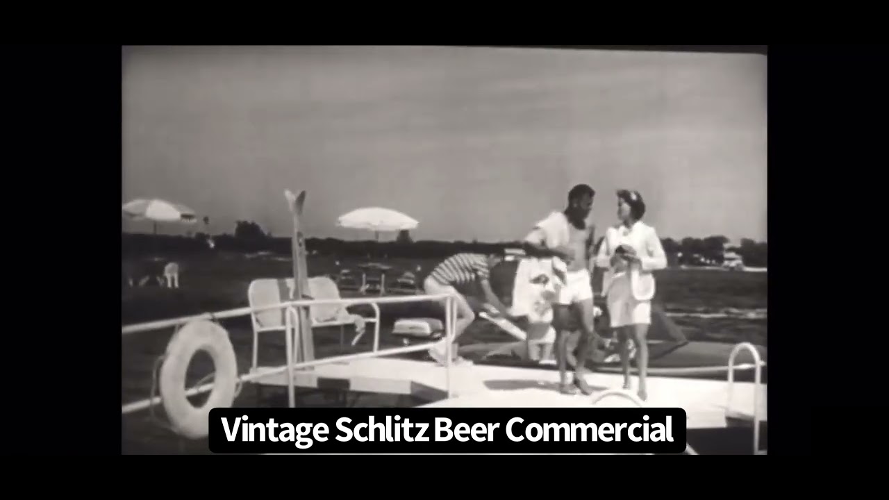 Vintage Schlitz Beer Commercial YouTube