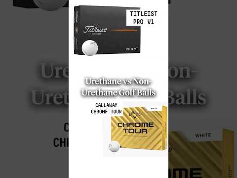 Can you get the same amount of spin at half the price with a non-urethane golf ball? 🤔