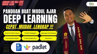 CREATE DEEP LEARNING TEACHING MODULES EASILY || TA PADLET LESSON PLAN