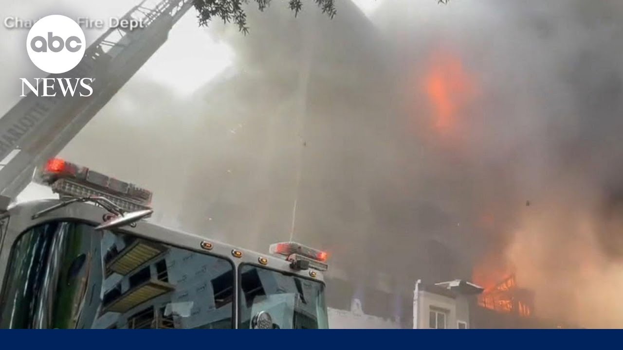 Deadly fire at construction site