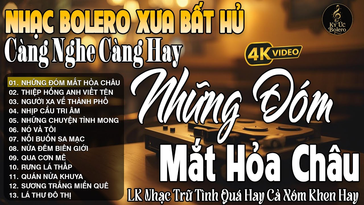 NHỮNG ĐÓM MẮT HỎA CHÂU ➤ DIỄN QUÂN Giọng Ca ĐỘC LẠ -LK Nhạc Vàng Hải Ngoại Bất Hủ Xưa DỄ NGHE DỄ NGỦ