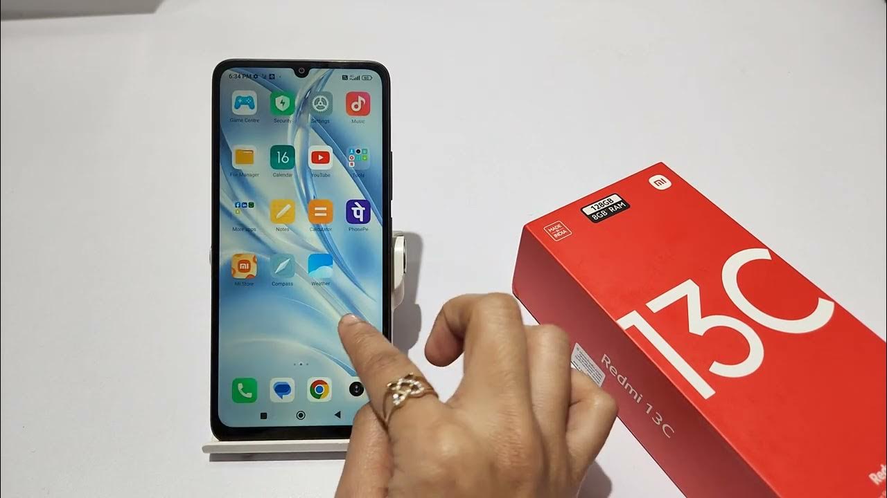 how-to-change-home-screen-icon-style-in-redmi-13c-redmi-13-home