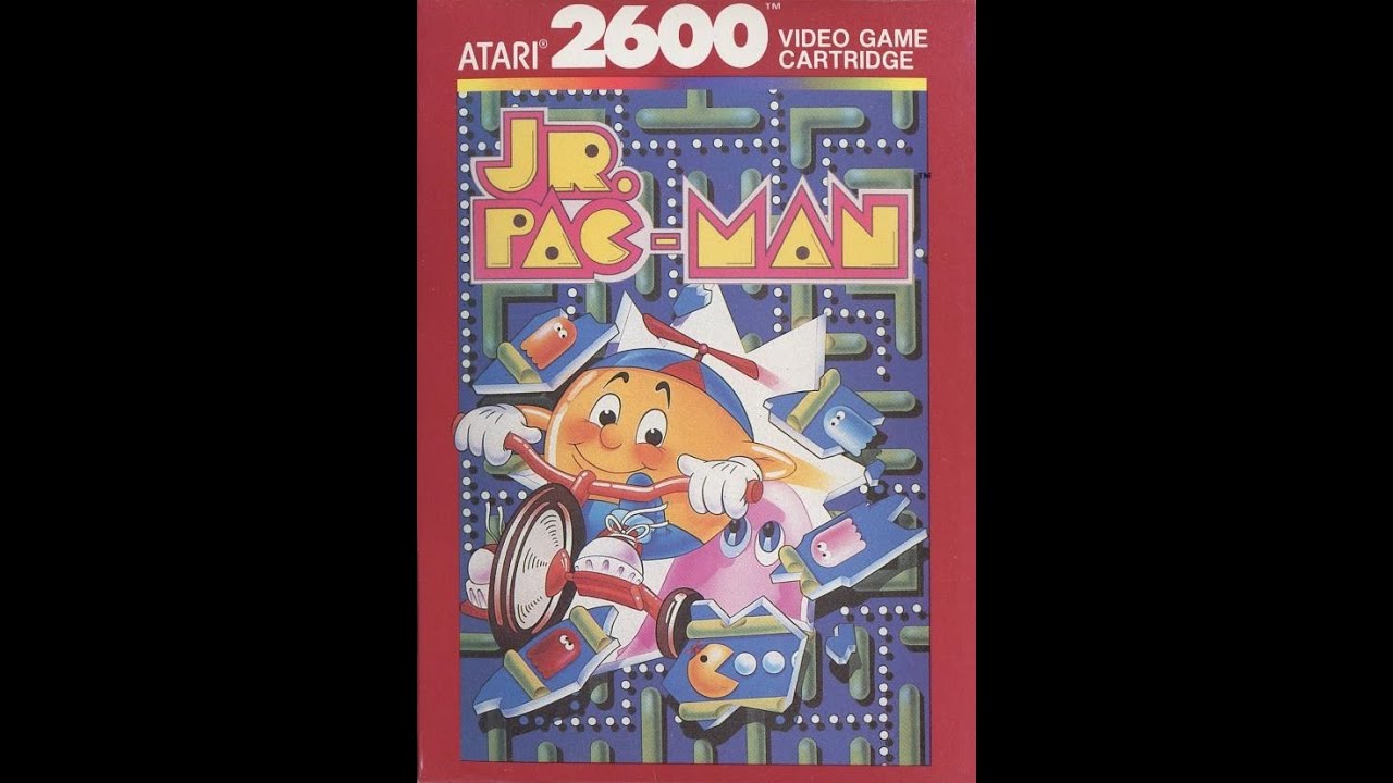 Jr Pac-Man (Atari 2600) -World Retro