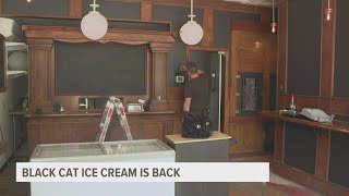 Black Cat Ice Cream set to return this summer near Drake University