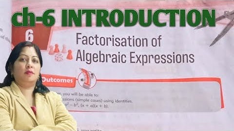 Factorization of Algebraic Expressions Class 8 By komal Gupta 