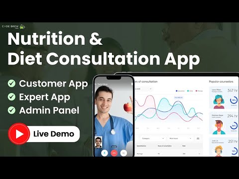 Create Your Own Diet & Nutrition App | On-Demand Dietitian Consultation | Dietitian App Development