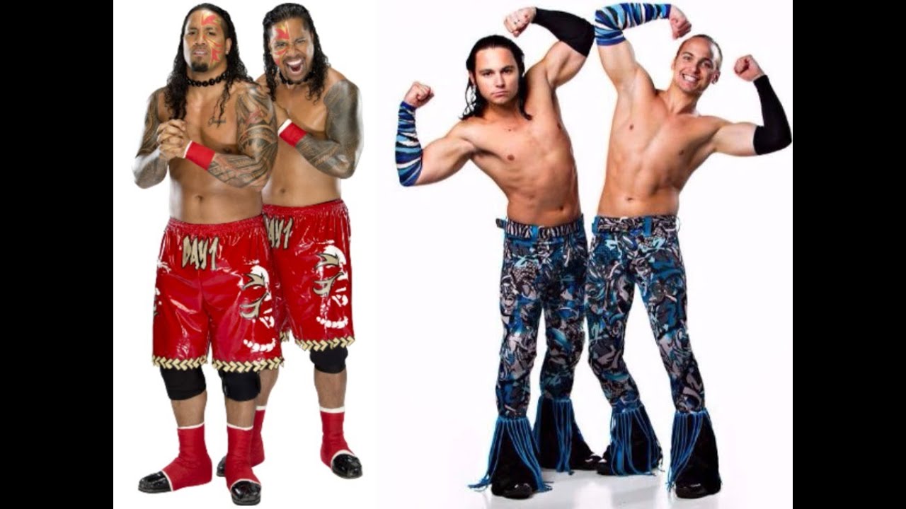 The Usos vs The Young Buck- Superkicks