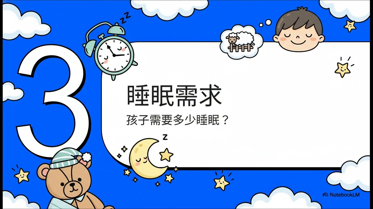 孩子睡眠不足不是小事：4大代價（免疫、情緒、學習、甚至安全）