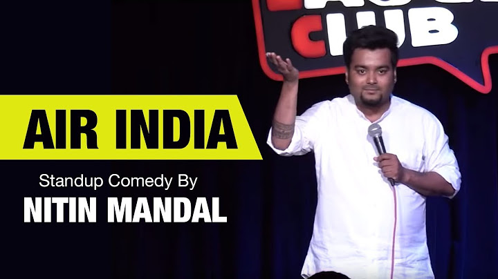 Air India - Standup Comedy | Nitin Mandal