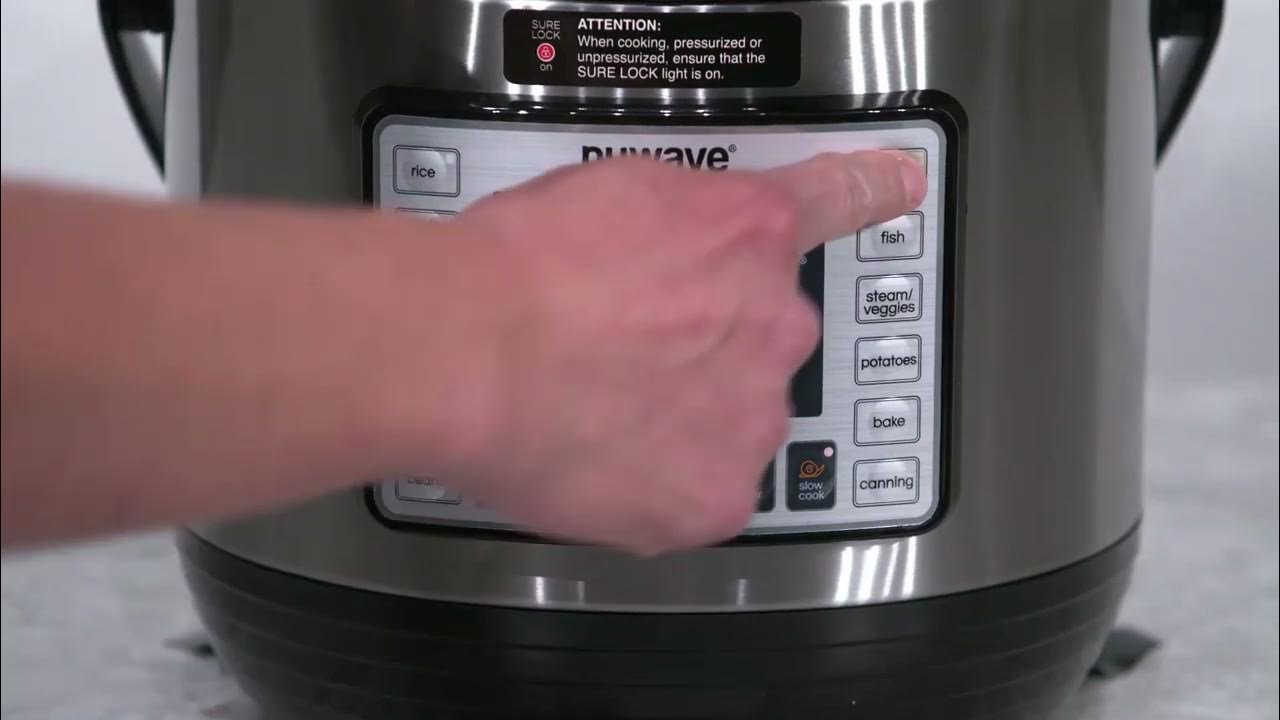 NuWave NutriPot 6QT Model 33102 How To Slow Cook YouTube