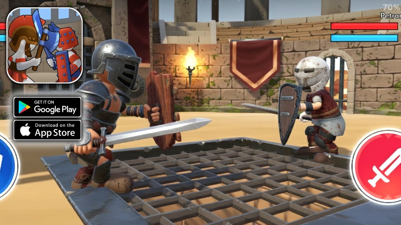 Gladiator Arena: Fight masters - Gameplay Walkthrough (Android,IOS)