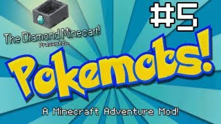Minecraft: Pokemobs Adventure Mod #5 'Exploring the Abandoned Mine'