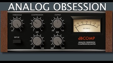 DB Comp by Analog Obsession vs Waves DBX 160 Free Compressor