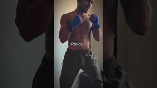 decision on the spot😈.#police #onemenarmy #boxer #fighter #handraps #boxing