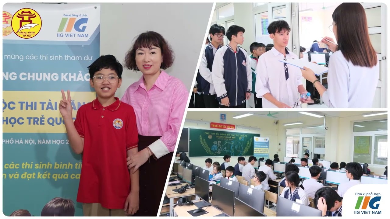 Cuộc thi Tài năng Tin học trẻ quốc tế Thành phố Hà Nội