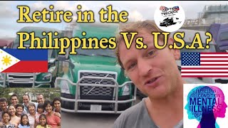 Retiring in Philippines Vs U.S.A. | Live off your social security with a smiling culture