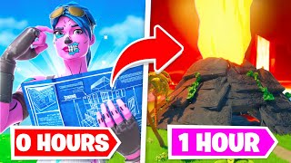 I gave 10 Fortnite players ONE HOUR to build me ANYTHING... (shocking)