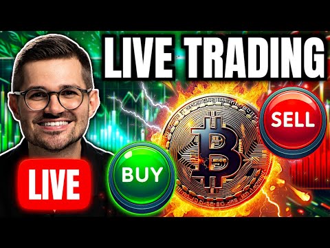 Bitcoin live! - Trading und Analyse! Q&A