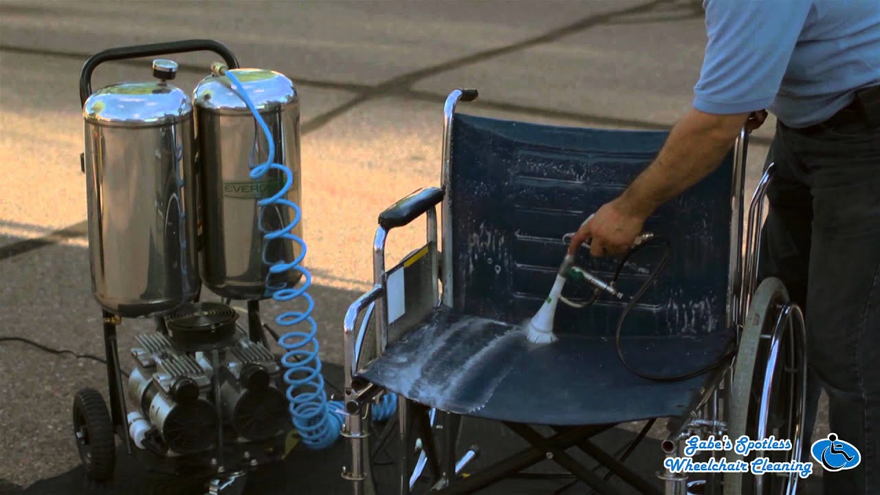 Gabe's Spotless Wheelchair Cleaning  30 Spot HD