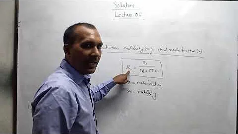 NEET/IIT ll Chemistry ll Solution lecture 6 ll Dr. Rajneesh Dwivedi