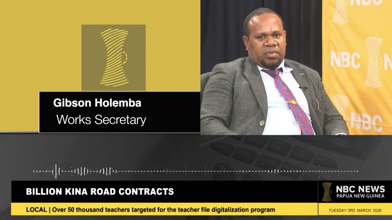 MAJOR ROAD CONTRACTS SIGNED I NBC PNG