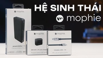 Hệ sinh thái phụ kiện Mophie: Thương hiệu Mỹ - Giá Hợp Lý - Dành cho Apple