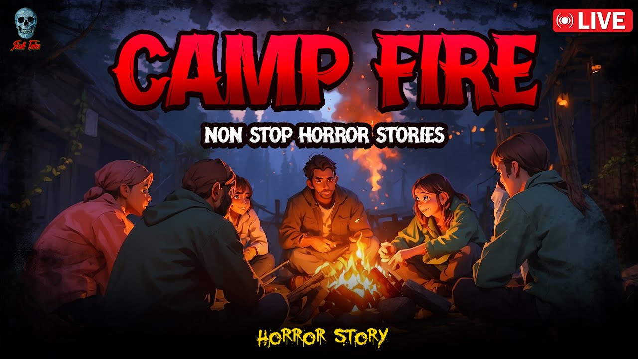 Campfire Horror Stories Live | Hindi Horror Storioe | Skull Tales Live Stream
