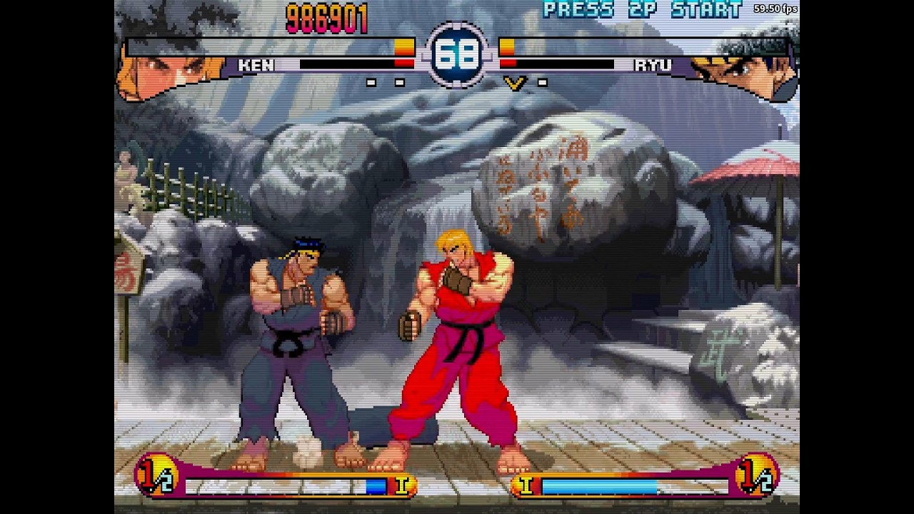 Street Fighter III: 2nd Impact – Giant Attack – Ken Arcade Clear | Level Up With Emre
