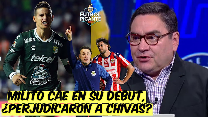 Con POLÉMICA, JAMES RODRÍGUEZ AMARGA DEBUT de MILITO con CHIVAS en el APERTURA 2025 | Futbol Picante