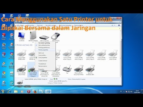 Video: Bagaimana Cara Menghubungkan Printer Ke Komputer? Bagaimana Cara Mengatur Melalui Jaringan Dan Menambahkan Ke Beberapa PC? Cara Menginstal Dari Disk Instalasi, Pengaturan Cetak