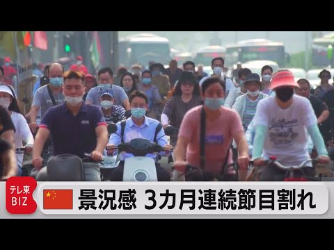 中国PMI　節目の50を3カ月連続で下回る（2023年6月30日）