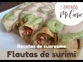 Flautas de surimi / Recetas de cuaresma / Amando mi Casa