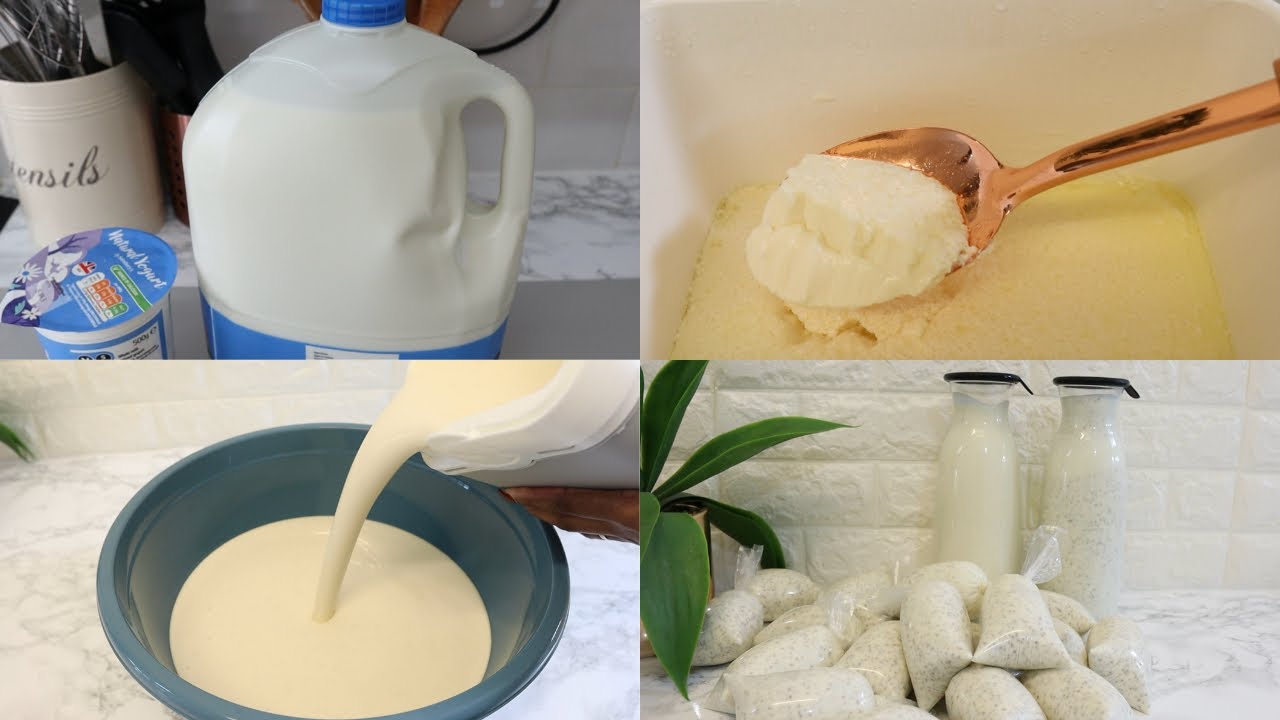 RECETTE DE YAOURT À BASE DE LAIT LIQUIDE| LES MEILLEURS ASTUCES| Shalou Cuisine